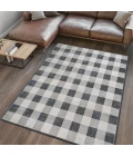 Jonathan Y WASHABLE Gray WSH303A 5ft.3in. X 7ft.7in. Rect. Rug