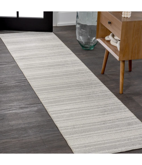 Jonathan Y WASHABLE Gray WSH305A 2ft. X 7ft.-10in. Rect. Rug