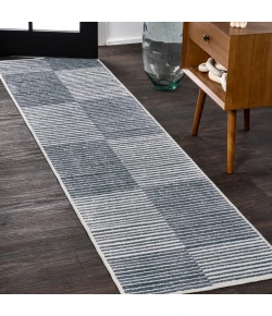 Jonathan Y WASHABLE Cream WSH306A 2ft. X 7ft.-10in. Rect. Rug