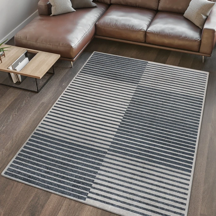 Jonathan Y WASHABLE Gray WSH305A 2ft.-11in. X 4ft.-11in. Rect. Rug