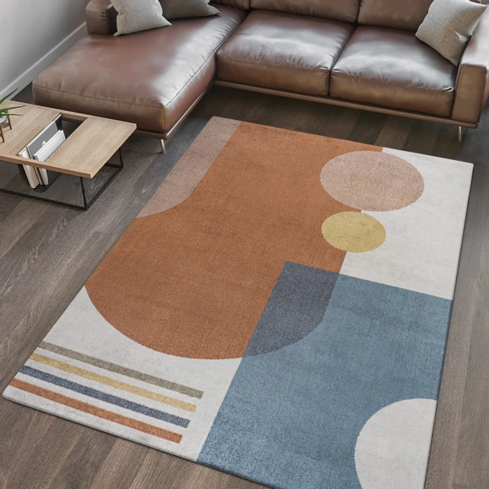 Jonathan Y WASHABLE Cream WSH306A 5ft.3in. X 7ft.7in. Rect. Rug