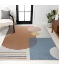 Jonathan Y WASHABLE Cream WSH306A 5ft.3in. X 7ft.7in. Rect. Rug