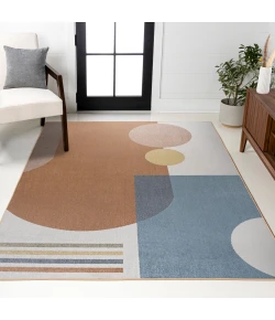 Jonathan Y WASHABLE Cream WSH306A 2ft.-11in. X 4ft.-11in. Rect. Rug