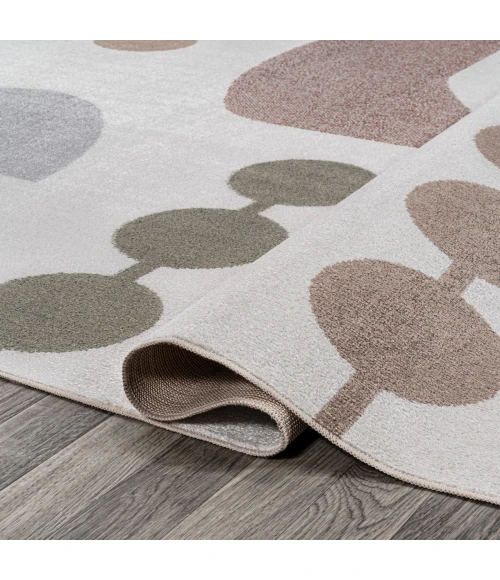 Jonathan Y WASHABLE Cream WSH310A 7ft.-10in. X 10ft. Rect. Rug