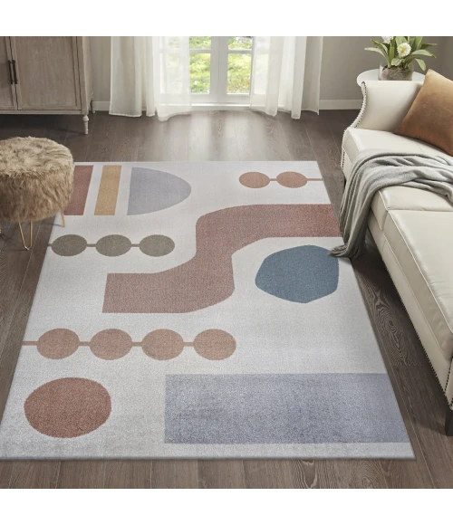 Jonathan Y WASHABLE Cream WSH310A 7ft.-10in. X 10ft. Rect. Rug