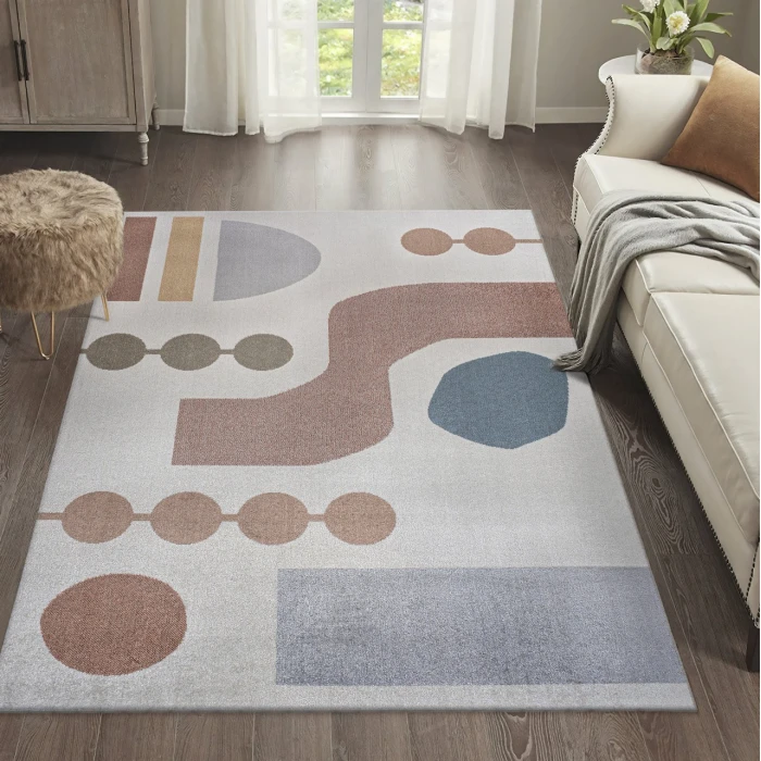 Jonathan Y WASHABLE Cream WSH310A 7ft.-10in. X 10ft. Rect. Rug