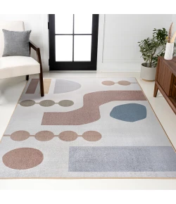 Jonathan Y WASHABLE Cream WSH308A 2ft.-11in. X 4ft.-11in. Rect. Rug