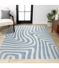 Jonathan Y WASHABLE Blue WSH309A 5ft.3in. X 7ft.7in. Rect. Rug