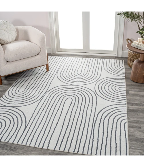 Jonathan Y WASHABLE Cream WSH310A 5ft.3in. X 7ft.7in. Rect. Rug
