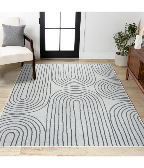 Jonathan Y WASHABLE Cream WSH310A 5ft.3in. X 7ft.7in. Rect. Rug