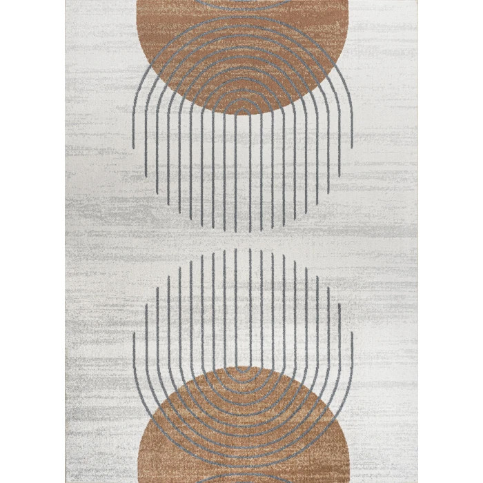 Jonathan Y WASHABLE Cream WSH311A 5ft.3in. X 7ft.7in. Rect. Rug