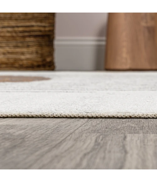 Jonathan Y WASHABLE Cream WSH311A 4ft. X 6ft. Rect. Rug