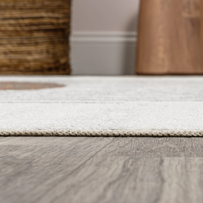 Jonathan Y WASHABLE Cream WSH311A 5ft.3in. X 7ft.7in. Rect. Rug