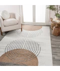 Jonathan Y WASHABLE Cream WSH311A 4ft. X 6ft. Rect. Rug