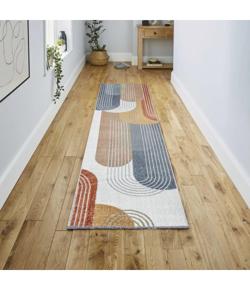 Jonathan Y WASHABLE Blue WSH313A 2ft. X 7ft.-10in. Rect. Rug