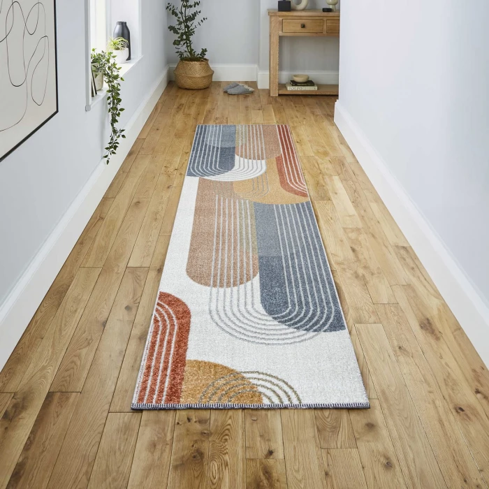 Jonathan Y WASHABLE Blue WSH313A 2ft. X 7ft.-10in. Rect. Rug