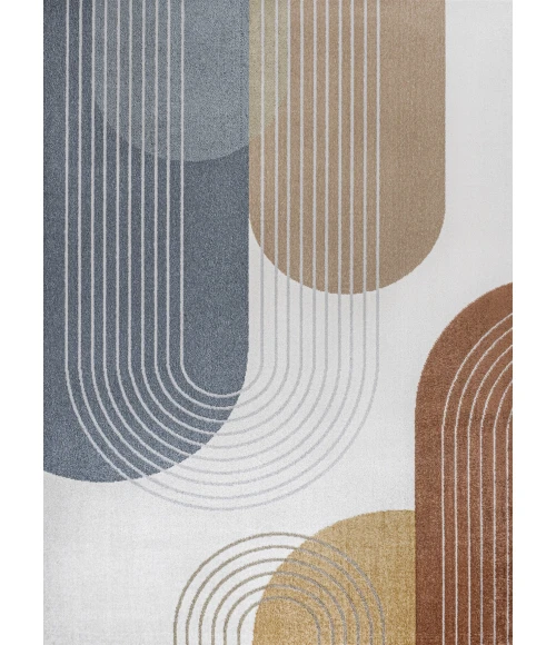 Jonathan Y WASHABLE Multi-Colored WSH312A 5ft.3in. X 7ft.7in. Rect. Rug