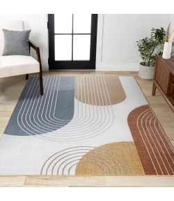 Jonathan Y WASHABLE Multi-Colored WSH312A 2ft.-11in. X 4ft.-11in. Rect. Rug