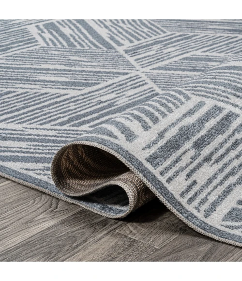 Jonathan Y WASHABLE Blue WSH313A 5ft.3in. X 7ft.7in. Rect. Rug