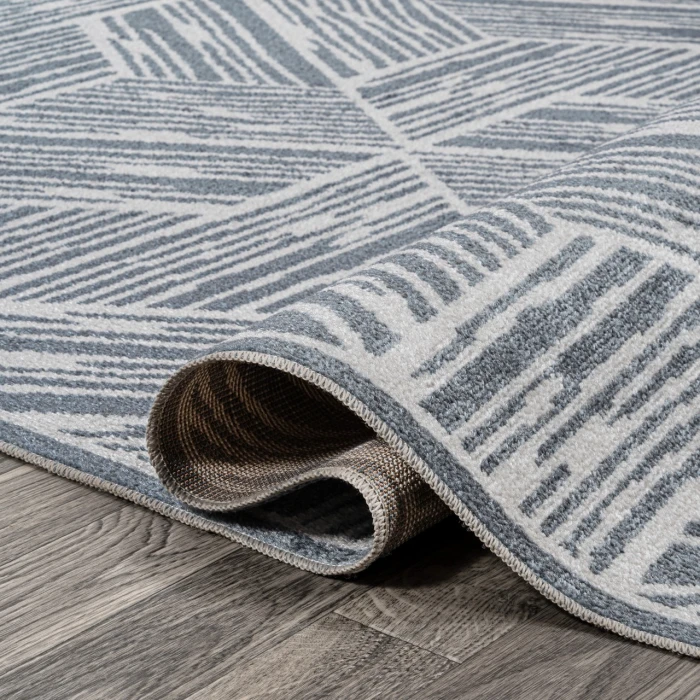 Jonathan Y WASHABLE Blue WSH313A 2ft.-11in. X 4ft.-11in. Rect. Rug