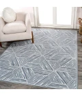 Jonathan Y WASHABLE Blue WSH313A 5ft.3in. X 7ft.7in. Rect. Rug