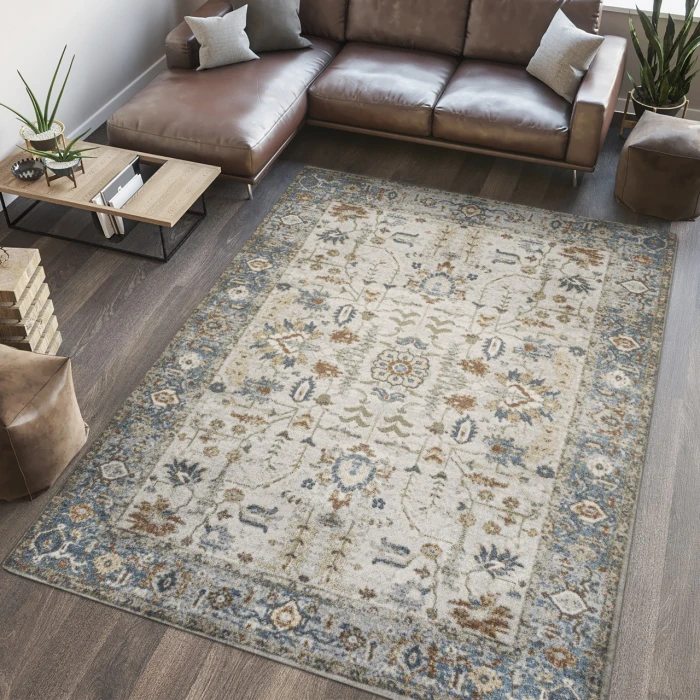 Jonathan Y WASHABLE Cream WSH315A 7ft.-10in. X 10ft. Rect. Rug