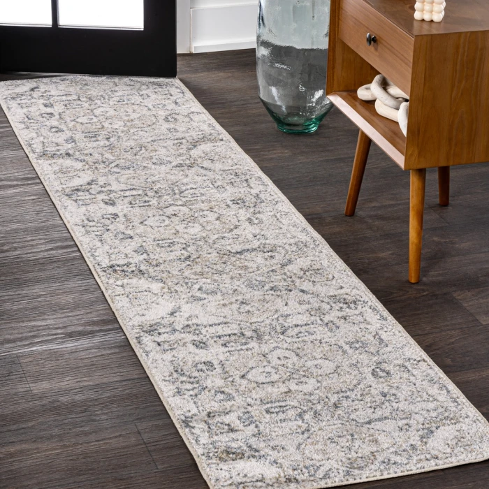 Jonathan Y WASHABLE Cream WSH316B 2ft. X 7ft.-10in. Rect. Rug