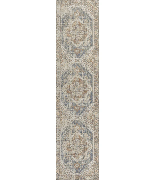 Jonathan Y WASHABLE Blue WSH319A 2ft. X 7ft.-10in. Rect. Rug