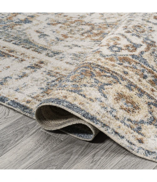 Jonathan Y WASHABLE Blue WSH316A 5ft.3in. X 7ft.7in. Rect. Rug