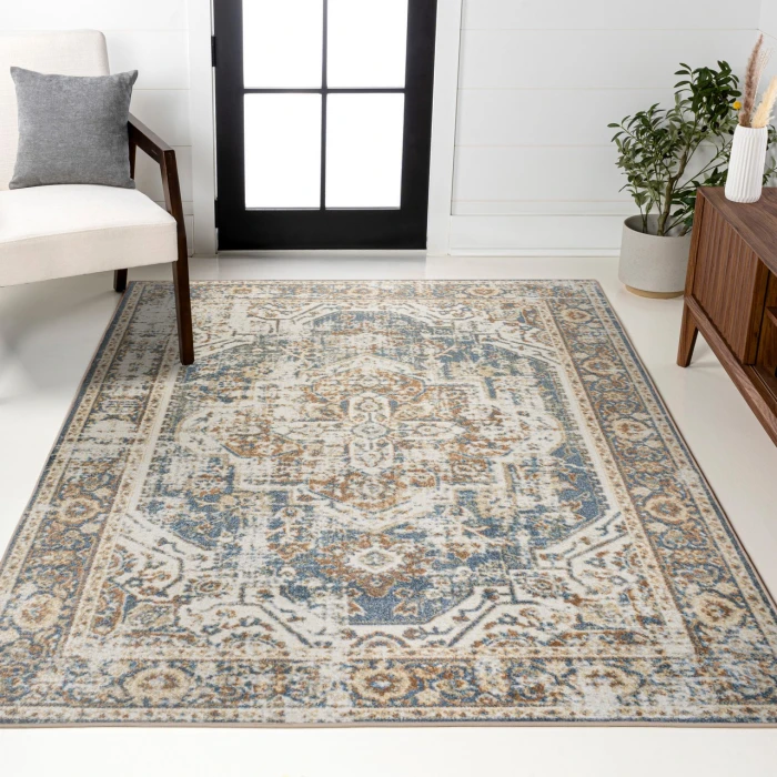 Jonathan Y WASHABLE Green WSH316C 7ft.-10in. X 10ft. Rect. Rug