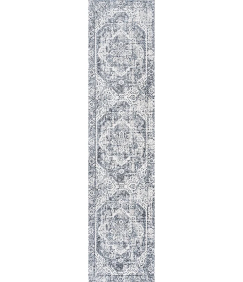 Jonathan Y WASHABLE Green WSH316C 2ft. X 7ft.-10in. Rect. Rug