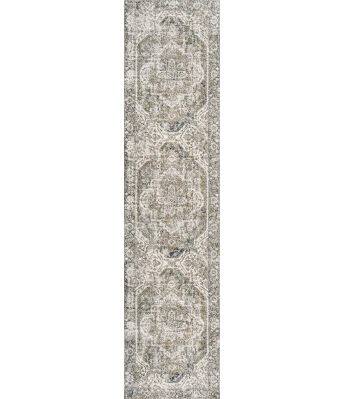 Jonathan Y WASHABLE Blue WSH317A 2ft. X 7ft.-10in. Rect. Rug