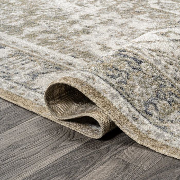 Jonathan Y WASHABLE Green WSH316C 5ft.3in. X 7ft.7in. Rect. Rug