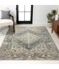 Jonathan Y WASHABLE Blue WSH317A 2ft.-11in. X 5ft. Rect. Rug