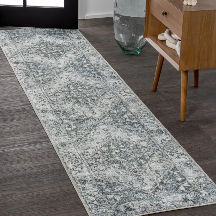 Jonathan Y WASHABLE Cream WSH318A 2ft. X 7ft.-10in. Rect. Rug