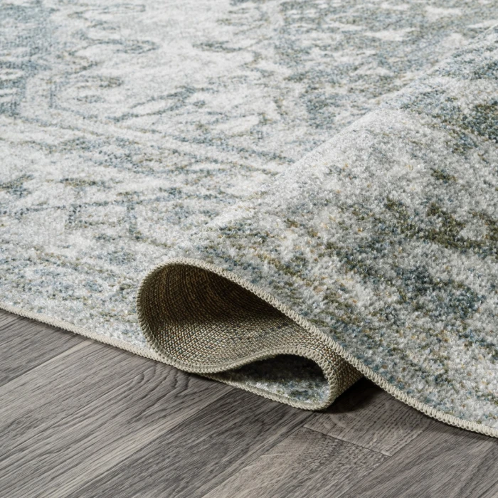 Jonathan Y WASHABLE Gray WSH317B 5ft.3in. X 7ft.7in. Rect. Rug