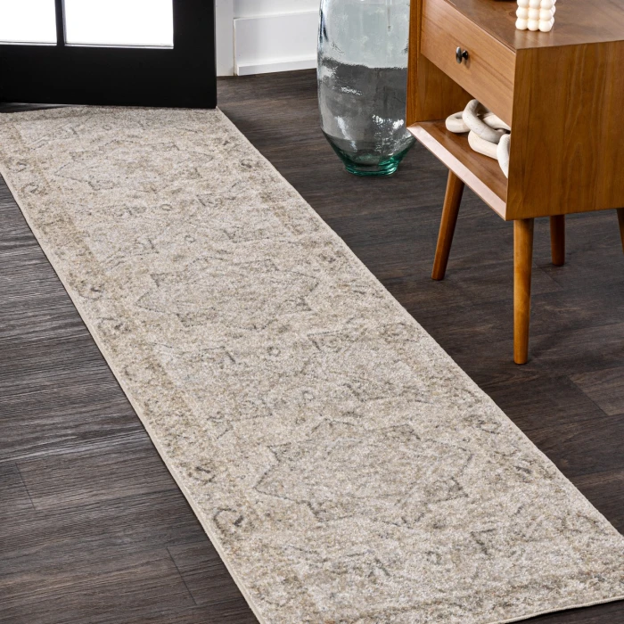 Jonathan Y WASHABLE Gray WSH319B 2ft. X 7ft.-10in. Rect. Rug