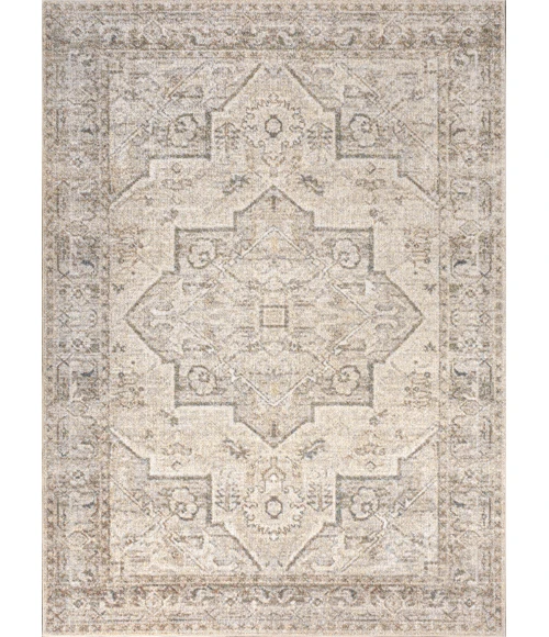 Jonathan Y WASHABLE Cream WSH318A 4ft. X 6ft. Rect. Rug