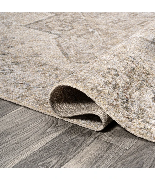 Jonathan Y WASHABLE Cream WSH318A 4ft. X 6ft. Rect. Rug