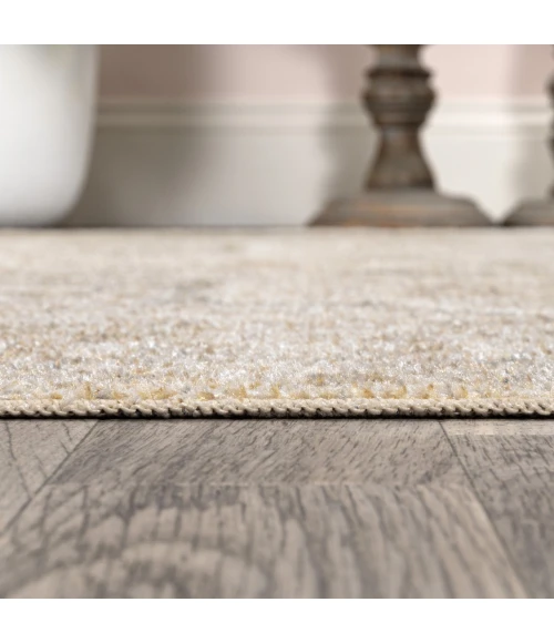 Jonathan Y WASHABLE Cream WSH318A 4ft. X 6ft. Rect. Rug