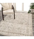 Jonathan Y WASHABLE Cream WSH318A 4ft. X 6ft. Rect. Rug