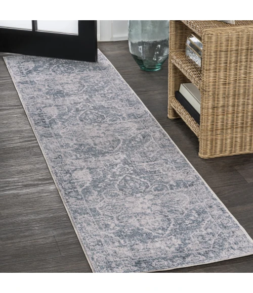 Jonathan Y WASHABLE Green WSH100B 2ft. X 7ft.-10in. Rect. Rug