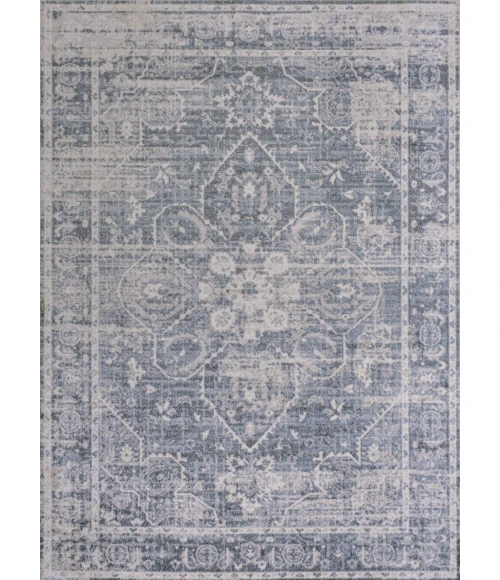 Jonathan Y WASHABLE Blue WSH319A 4ft. X 6ft. Rect. Rug
