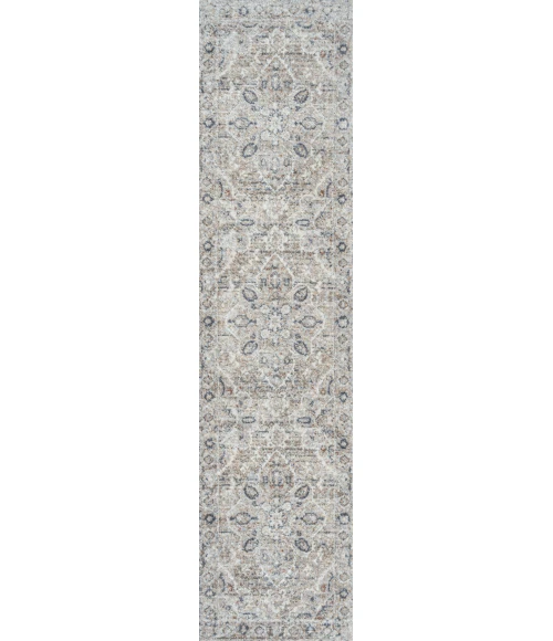 Jonathan Y WASHABLE Cream WSH320A 2ft. X 7ft.-10in. Rect. Rug