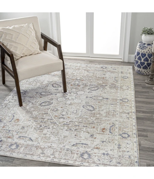 Jonathan Y WASHABLE Gray WSH319B 2ft.-11in. X 5ft. Rect. Rug