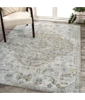 Jonathan Y WASHABLE Cream WSH320A 4ft. X 6ft. Rect. Rug