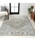 Jonathan Y WASHABLE Cream WSH320A 4ft. X 6ft. Rect. Rug