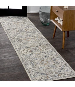 Jonathan Y WASHABLE Cream WSH320C 2ft. X 7ft.-10in. Rect. Rug
