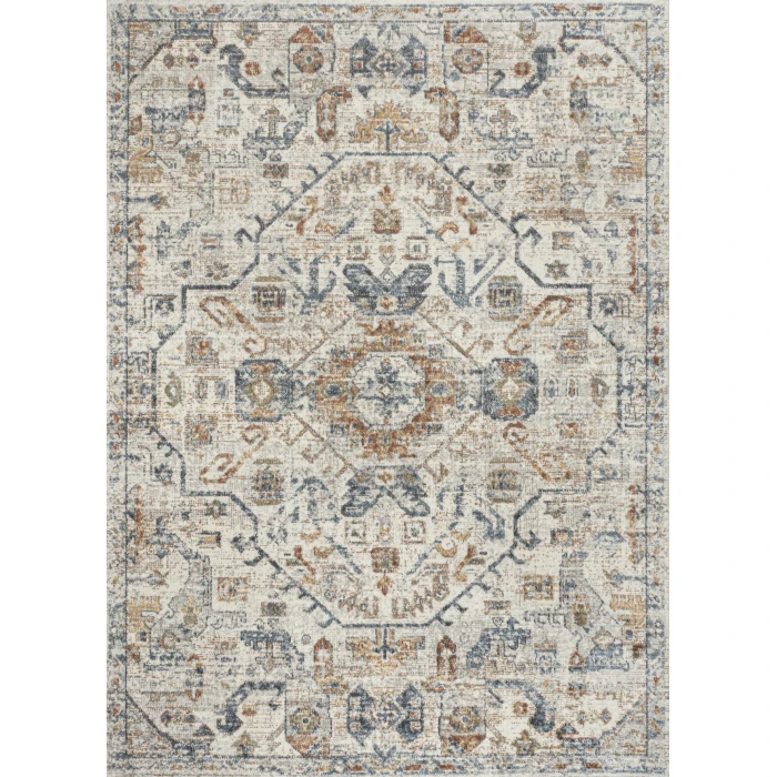 Jonathan Y WASHABLE Cream WSH320B 5ft.3in. X 7ft.7in. Rect. Rug