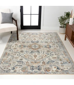 Jonathan Y WASHABLE Cream WSH320B 2ft.-11in. X 4ft.-11in. Rect. Rug